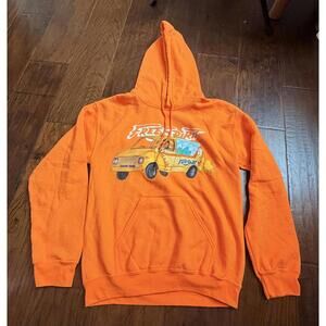 Khalid Free Spirit Tour 2019 Orange Hoodie Sweatshirt Size Small